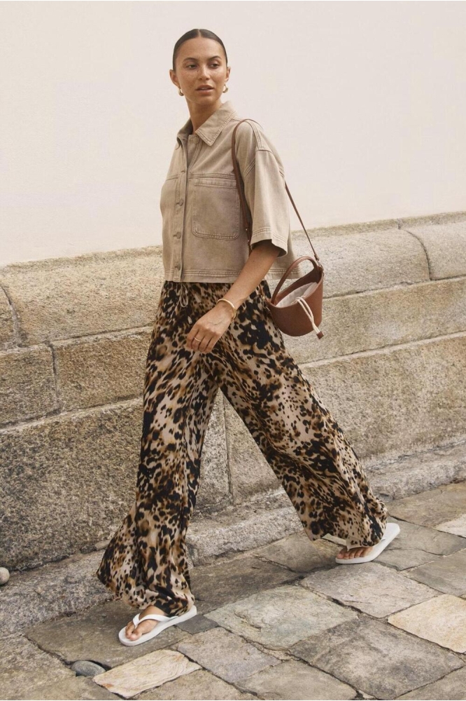 KATHORA AMBER PANTS 10510037 107550 LEOPARD PRINT